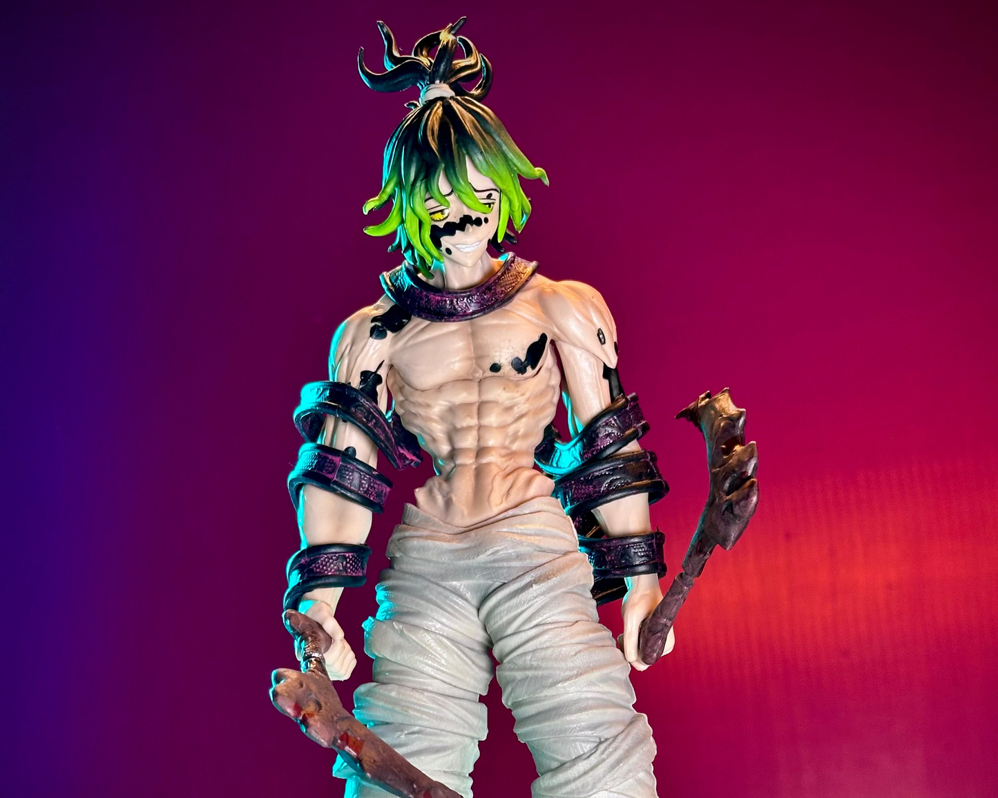 30cm Gyutaro Figure – Upper Moon 6 Demon Slayer