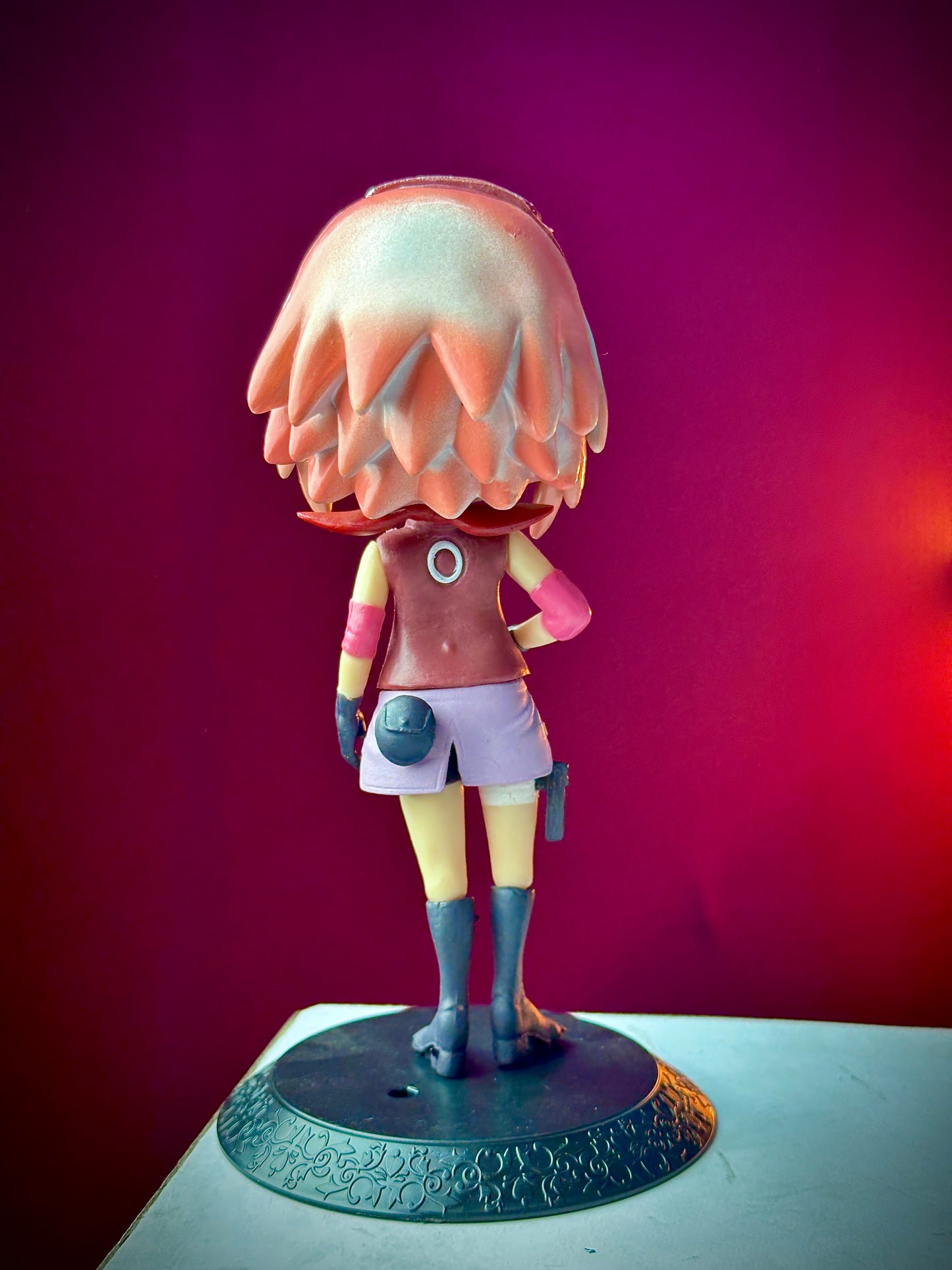 15cm Sakura Haruno Q Posket Figure – Naruto Shippuden Chibi Anime Collectible PVC