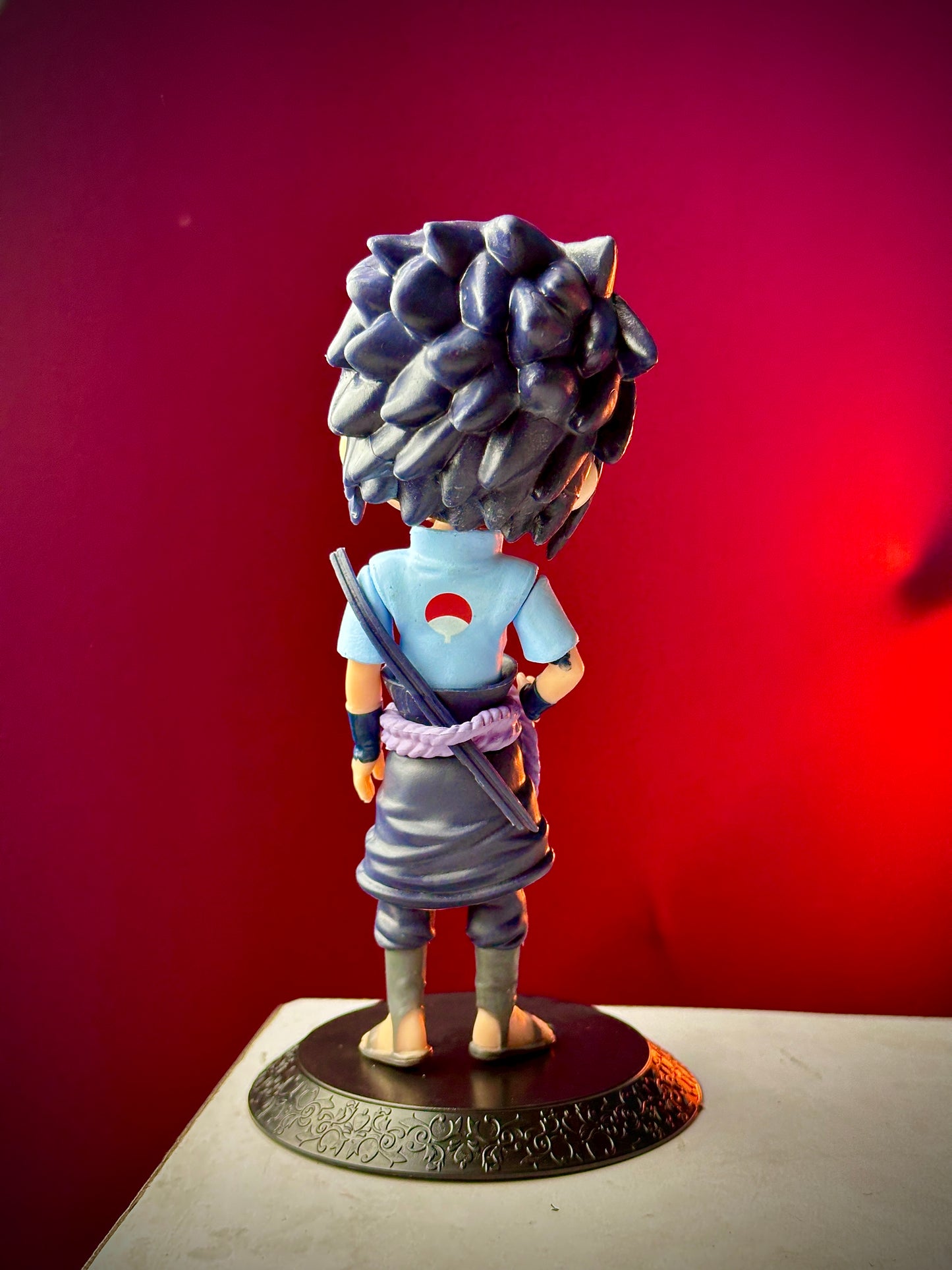 15cm Sasuke Uchiha Q Posket Figure – Naruto Shippuden Chibi Anime Collectible PVC
