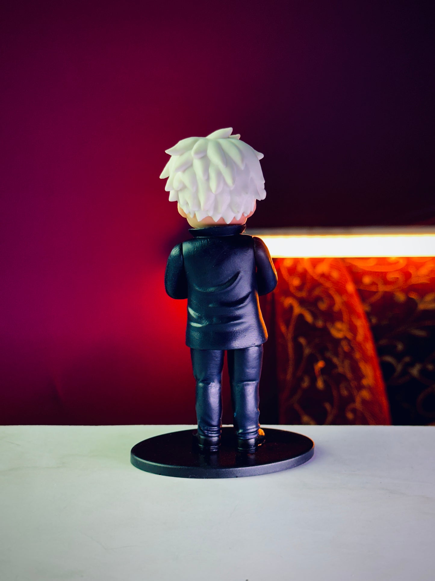 Cute Gojo mini figurine Jujutsu Kaisen small anime display collectible