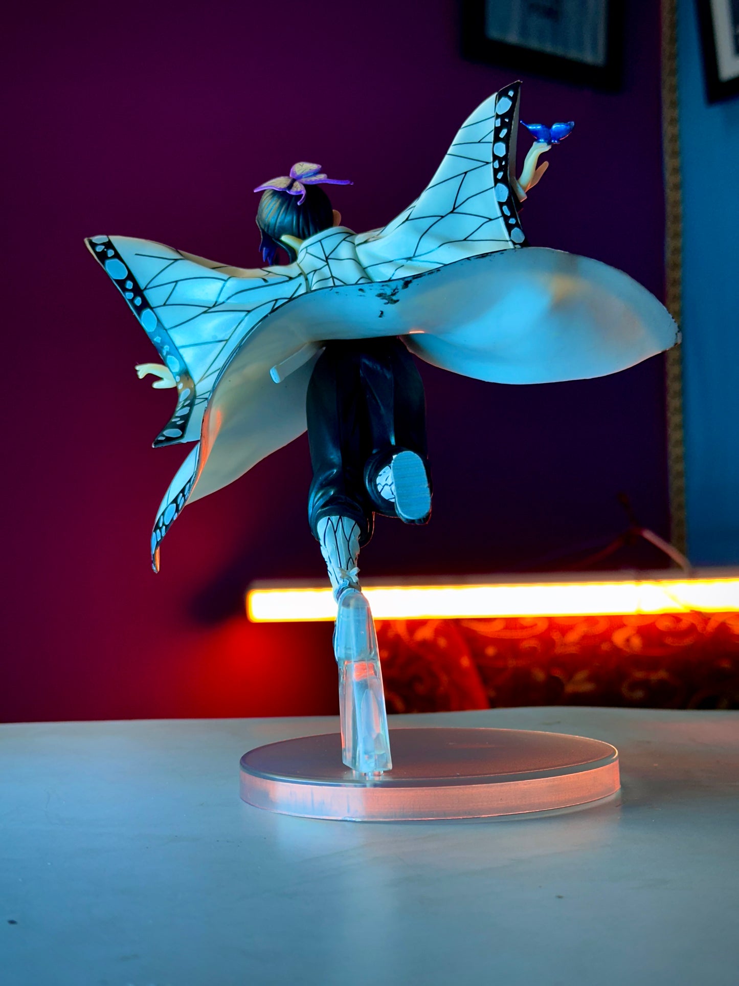 Shinobu Kocho Flying Action Figure – Demon Slayer Anime Collectible PVC
