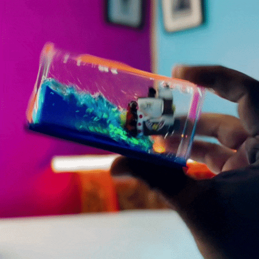 one piece blue water medium size collectible ship