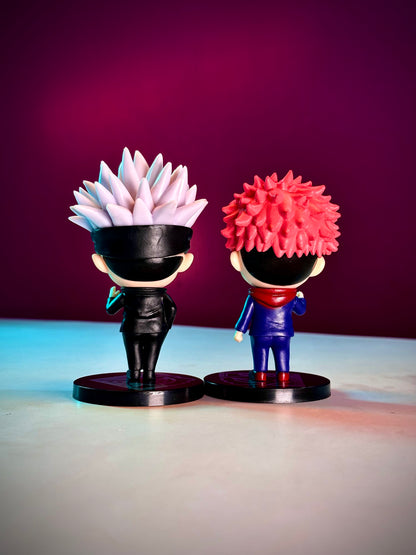 Gojo & Yuji 10cm Action Figures