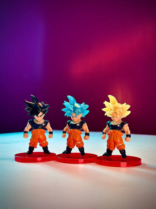 Goku Trio Set – 6cm