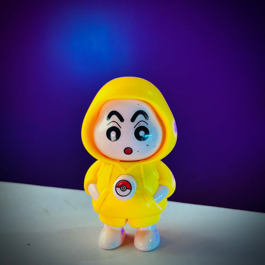 Shinchan Face Changing Keyring with multiple expressions on white background