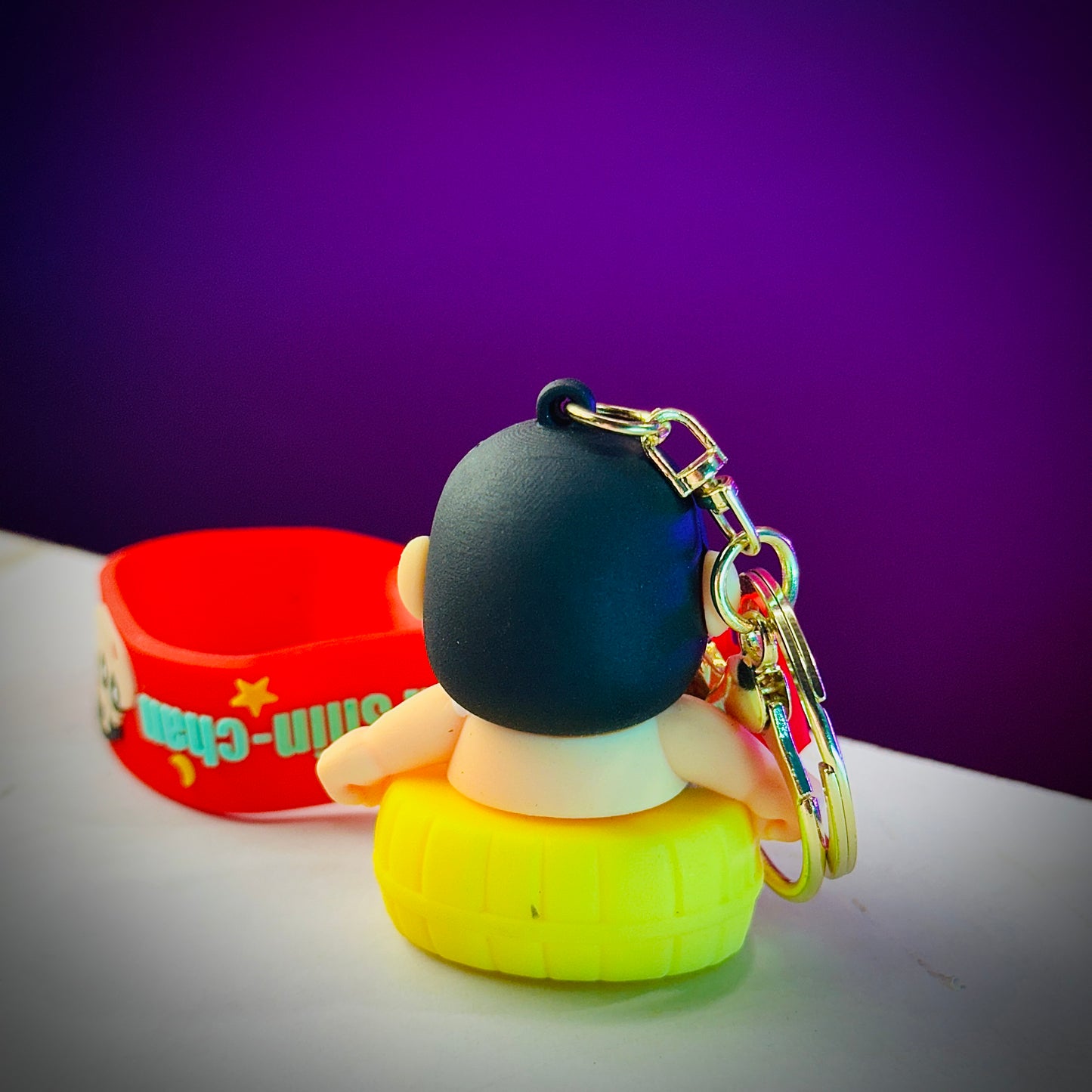  Cute Shinchan anime keyring for bags and keys