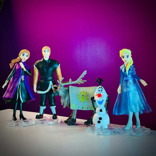 3. frozen 5 pcs collectible figures india

