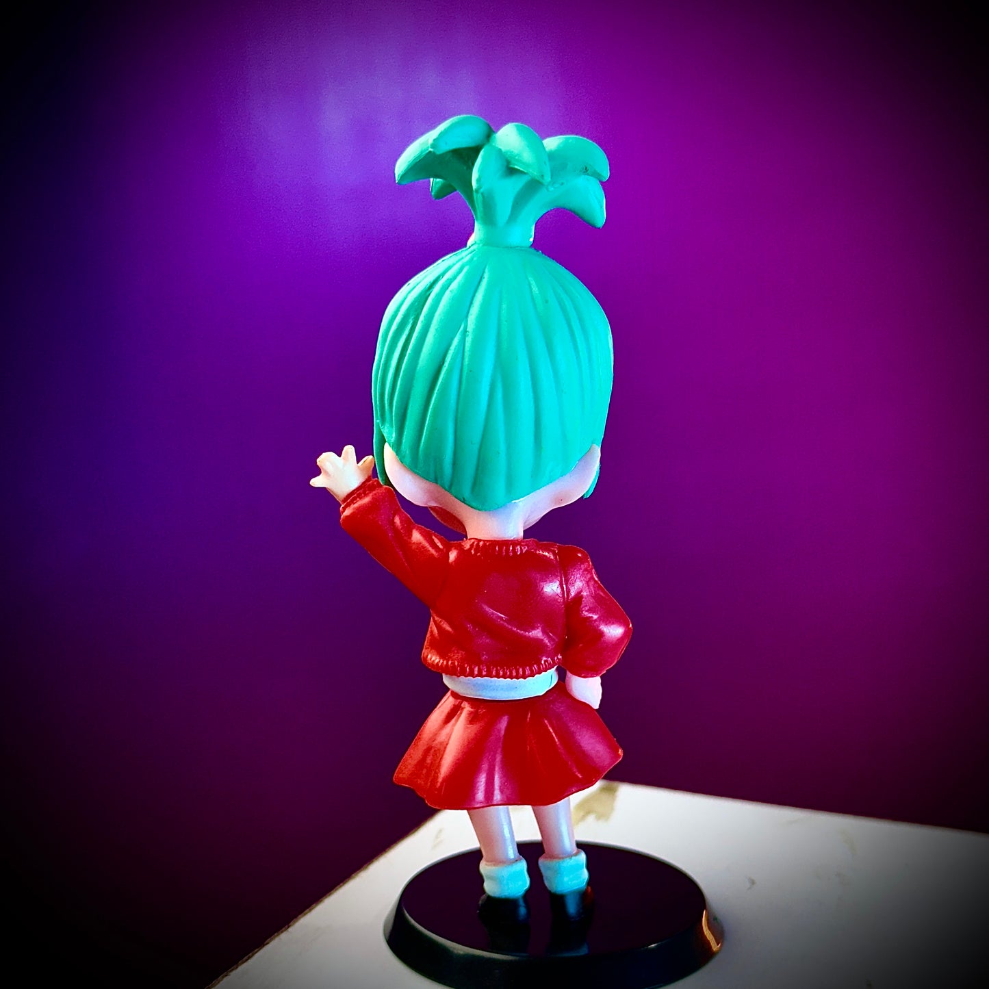 bulma collectible toy dbz
