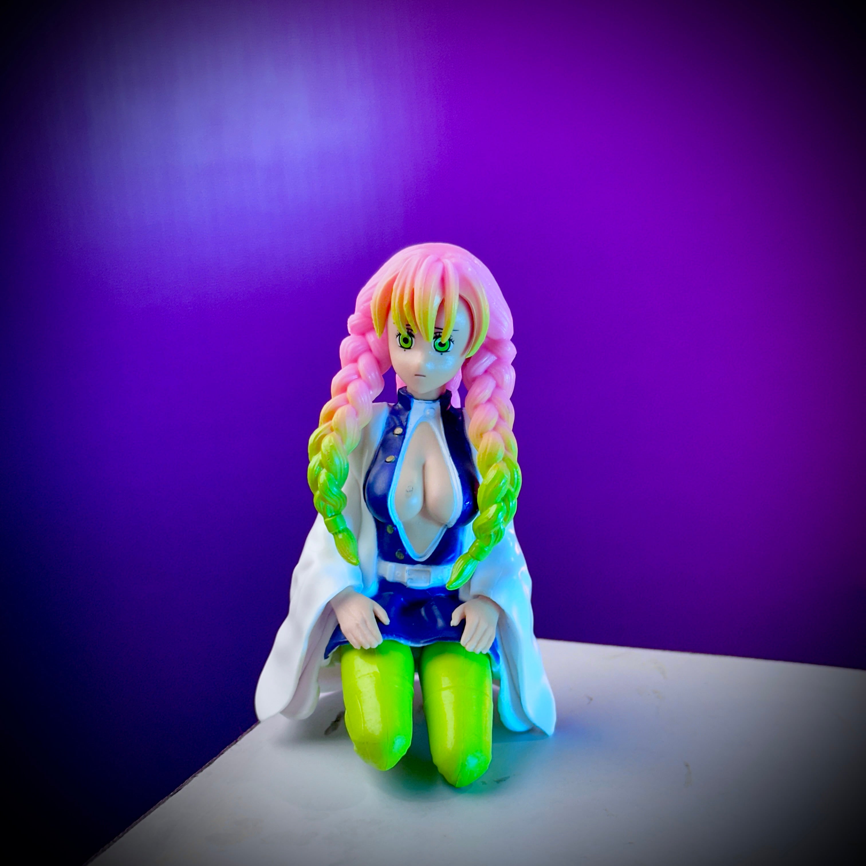 Buy Mitsuri Kanroji Figure | Demon Slayer Love Hashira Collectible ...