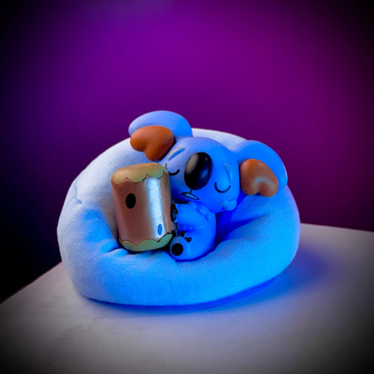 Komala Sleeping on Pillow Pokémon