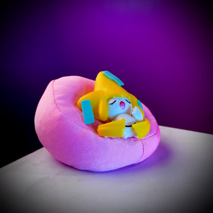 Jirachi Sleeping on Pillow 