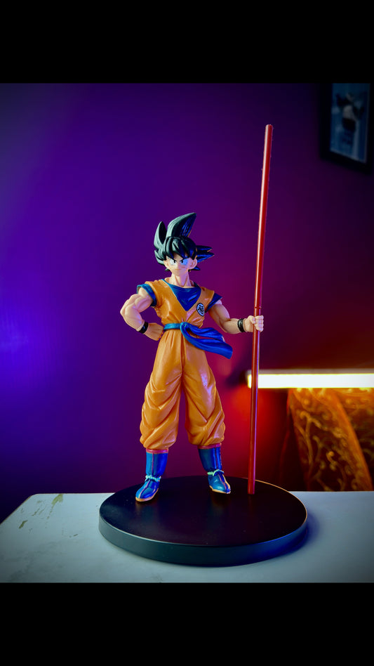 Dragon Ball Z – Goku Action Figure with Staff | Premium Anime Collectible Toy