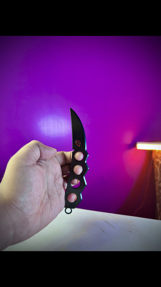Naruto Black Metal Claw Dagger