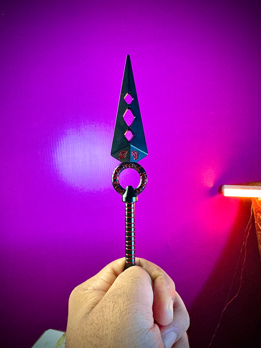 Naruto Triple-Hole Kunai Metal Prop