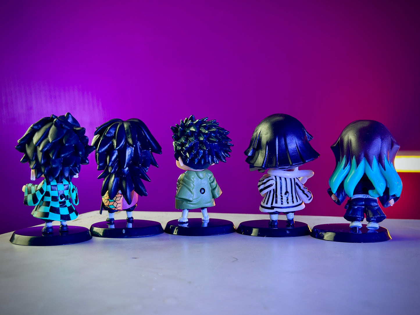 Demon Slayer Mini Figure Set (5pcs, 7.5cm) | Super Quality Collectibles