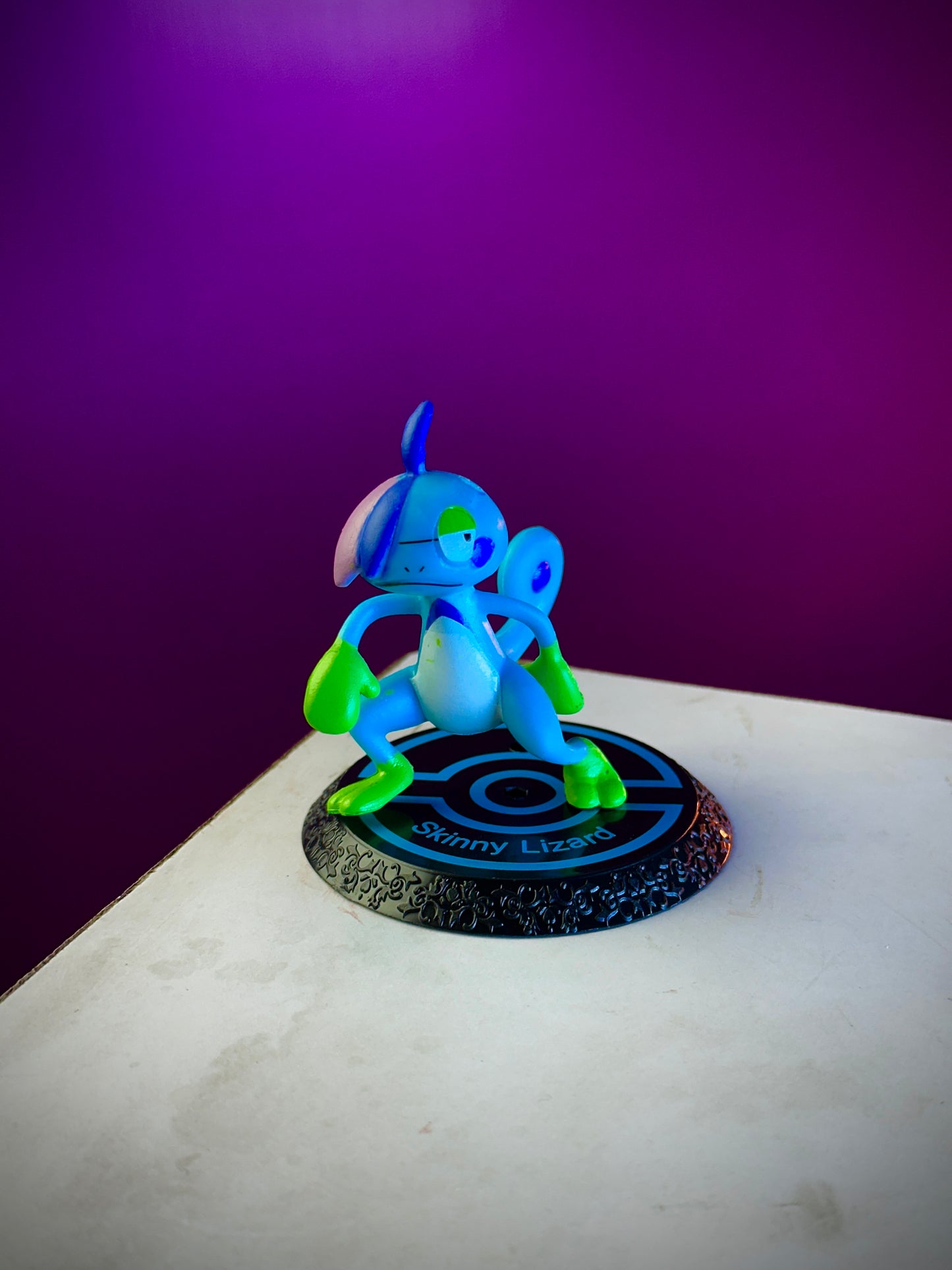 Sobble Pokemon mini figure anime collectible display