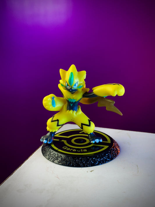 Pokémon Zeraora Figure – 7cm Thunder Punch Electric-Type Collectible