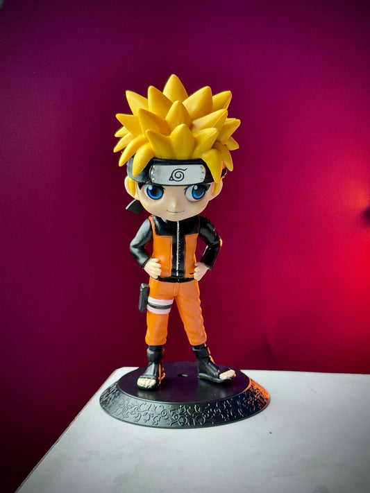 15cm Naruto Uzumaki Q Posket Figure – Naruto Chibi Anime Collectible PVC
