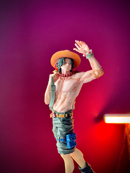 25cm Portgas D. Ace Action Figure – One Piece Anime Collectible (Shorts Edition)

