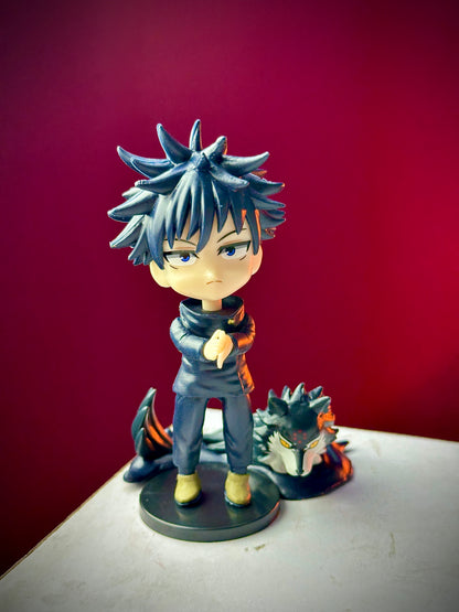 8cm Jujutsu Kaisen Character with Wolf Action Figure – Anime Collectible PVC
