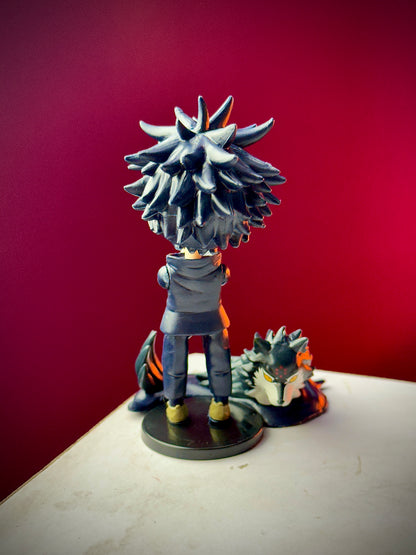 8cm Jujutsu Kaisen Character with Wolf Action Figure – Anime Collectible PVC