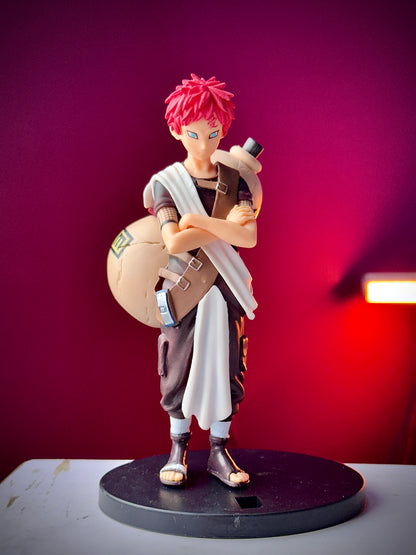 17.5cm Gaara Action Figure with Base – Naruto Shippuden Heavy PVC Anime Collectible