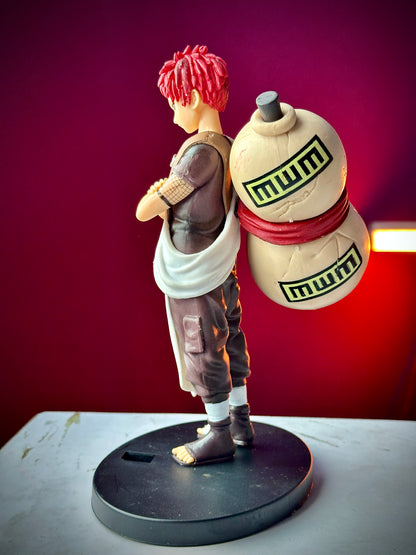 17.5cm Gaara Action Figure with Base – Naruto Shippuden Heavy PVC Anime Collectible