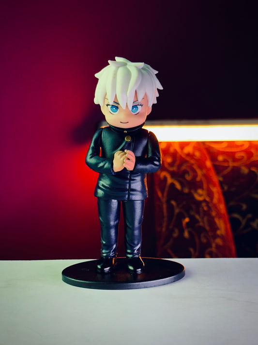 15cm Satoru Gojo Action Figure with Base – Jujutsu Kaisen Anime Collectible PVC