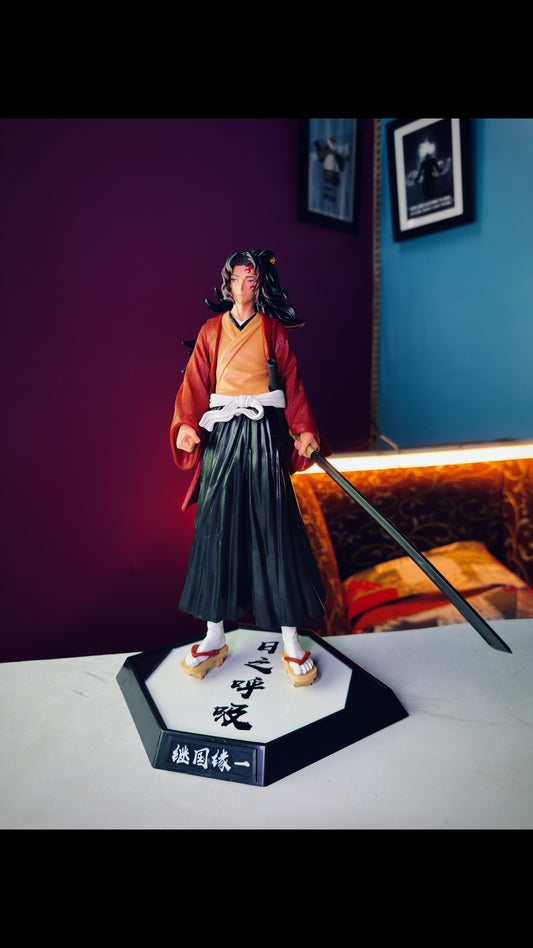 30cm Yoriichi Tsugikuni Action Figure – Demon Slayer Anime Collectible PVC

