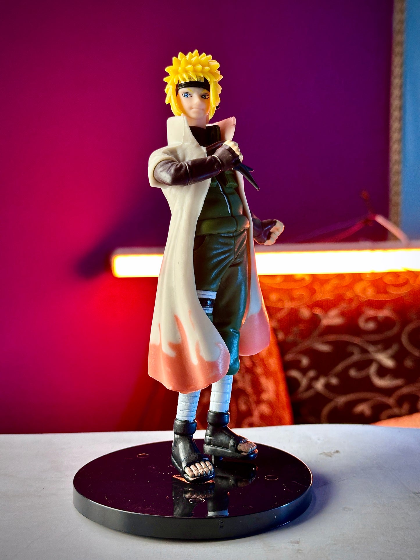 Minato Namikaze Naruto anime figure Fourth Hokage collectible
