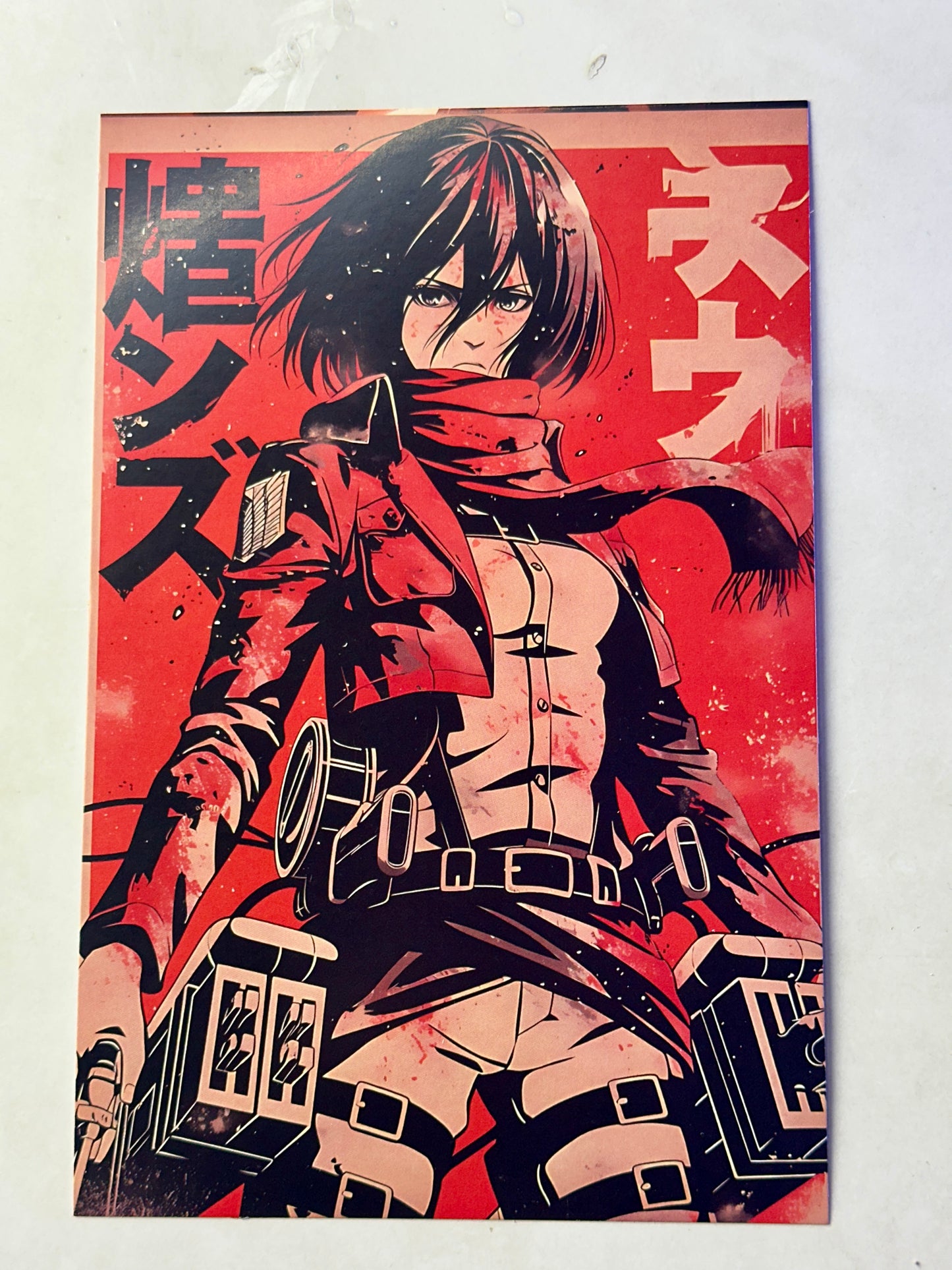 Attack on Titan Small Size Paper Posters Set (Pack of 12) | Anime Wall Decor