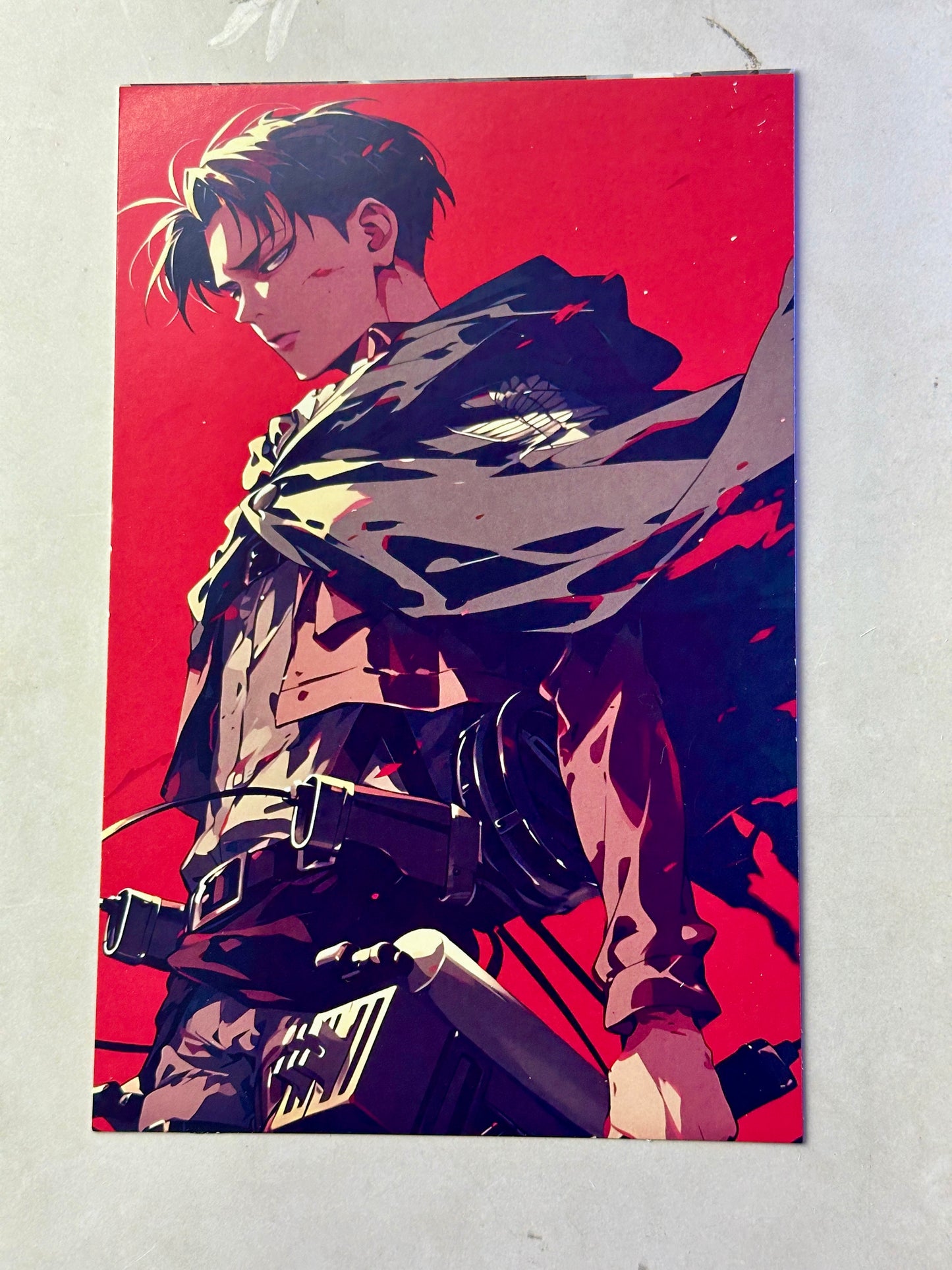 Attack on Titan Small Size Paper Posters Set (Pack of 12) | Anime Wall Decor