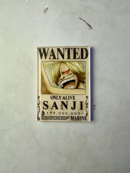 One Piece Fridge Magnets Set (10 PCS) | Anime Decorative Refrigerator Magnets