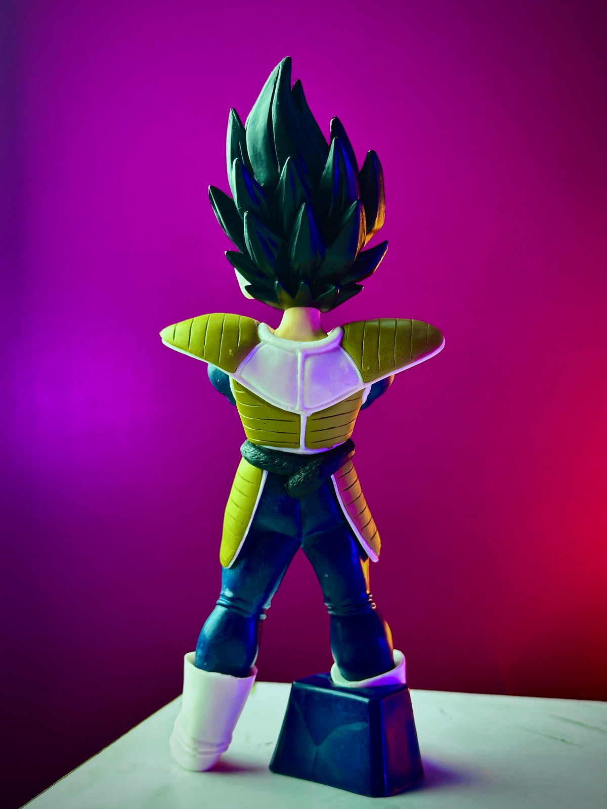 DBZ Vegeta anime collectible toy for desk display
