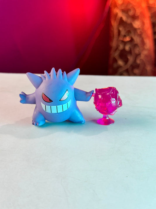 Gengar Pokémon Miniature Figure – Pocket Size Anime Collectible Toy