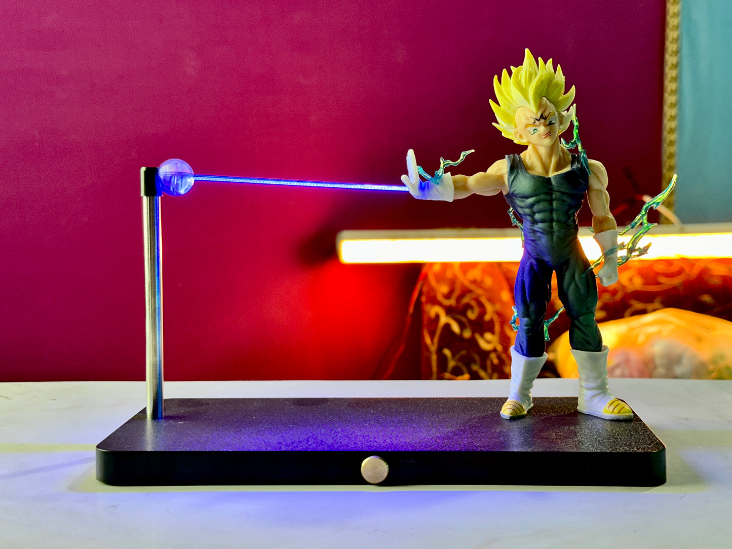 Dragon Ball Z Vegeta LED display lamp for desk