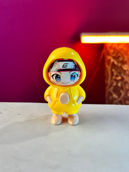 Naruto face changing keyring rotating anime keychain for fans in India