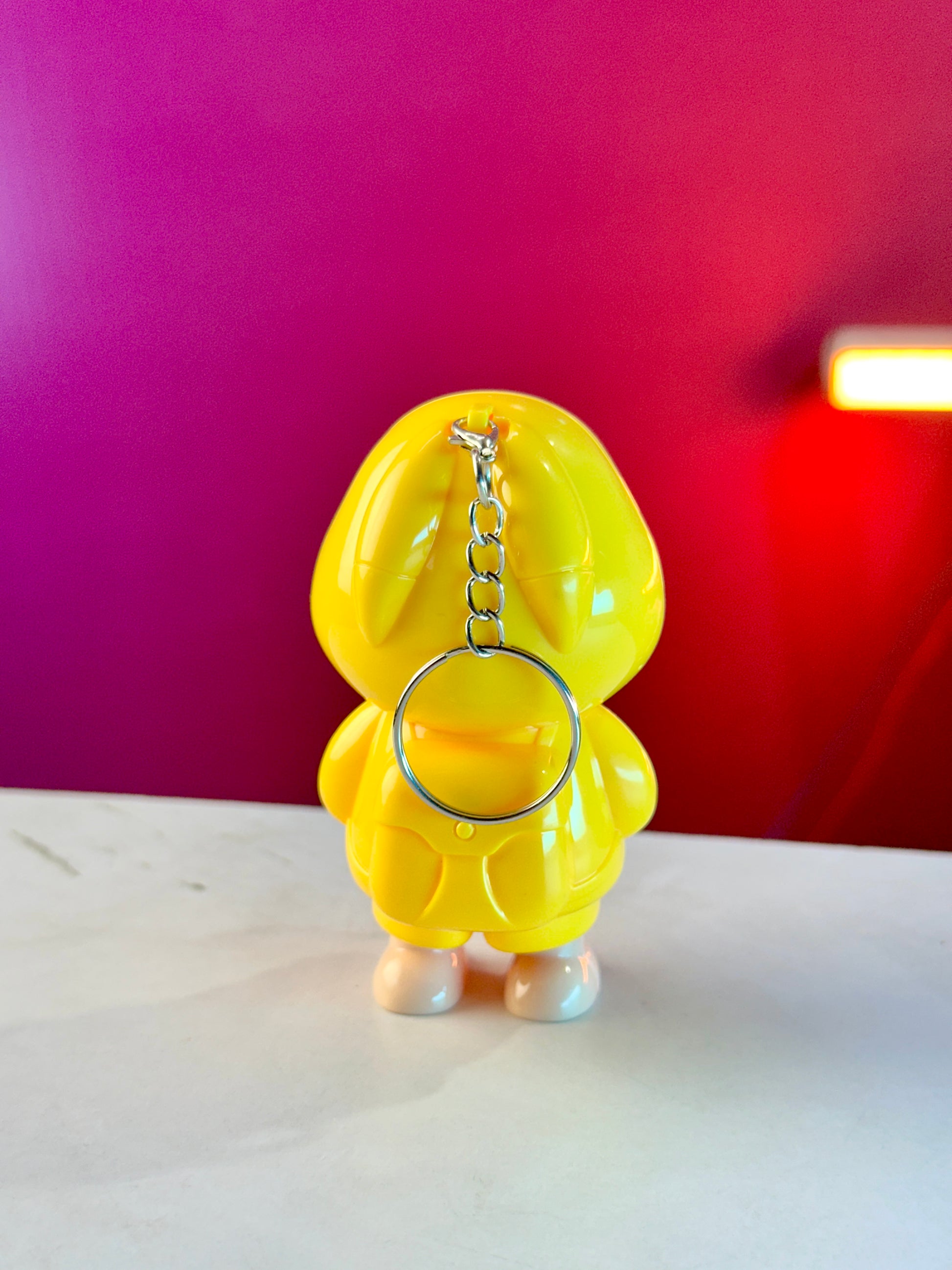 Naruto rotating expression keychain close up design