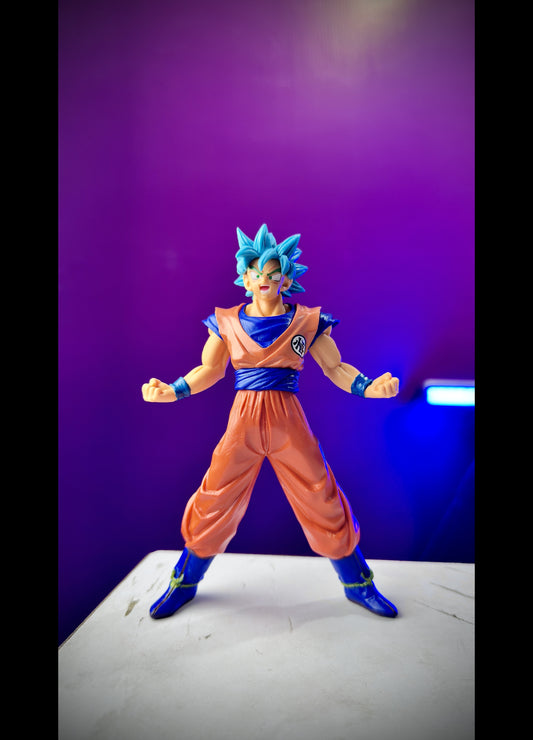 Goku blue hair 18cm Dragon Ball Z action figure