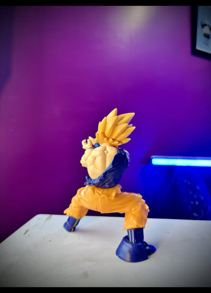 Goku Super Saiyan Kamehameha Dragon Ball Z anime figure