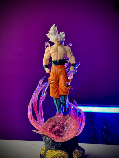 Ultra Instinct Goku Dragon Ball action figure lamp
