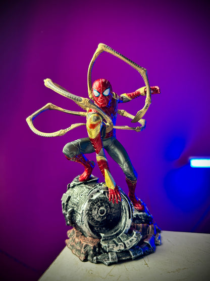 Detailed Iron Spider suit Spider-Man PVC figure