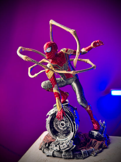 Marvel Iron Spider-Man display collectible statue