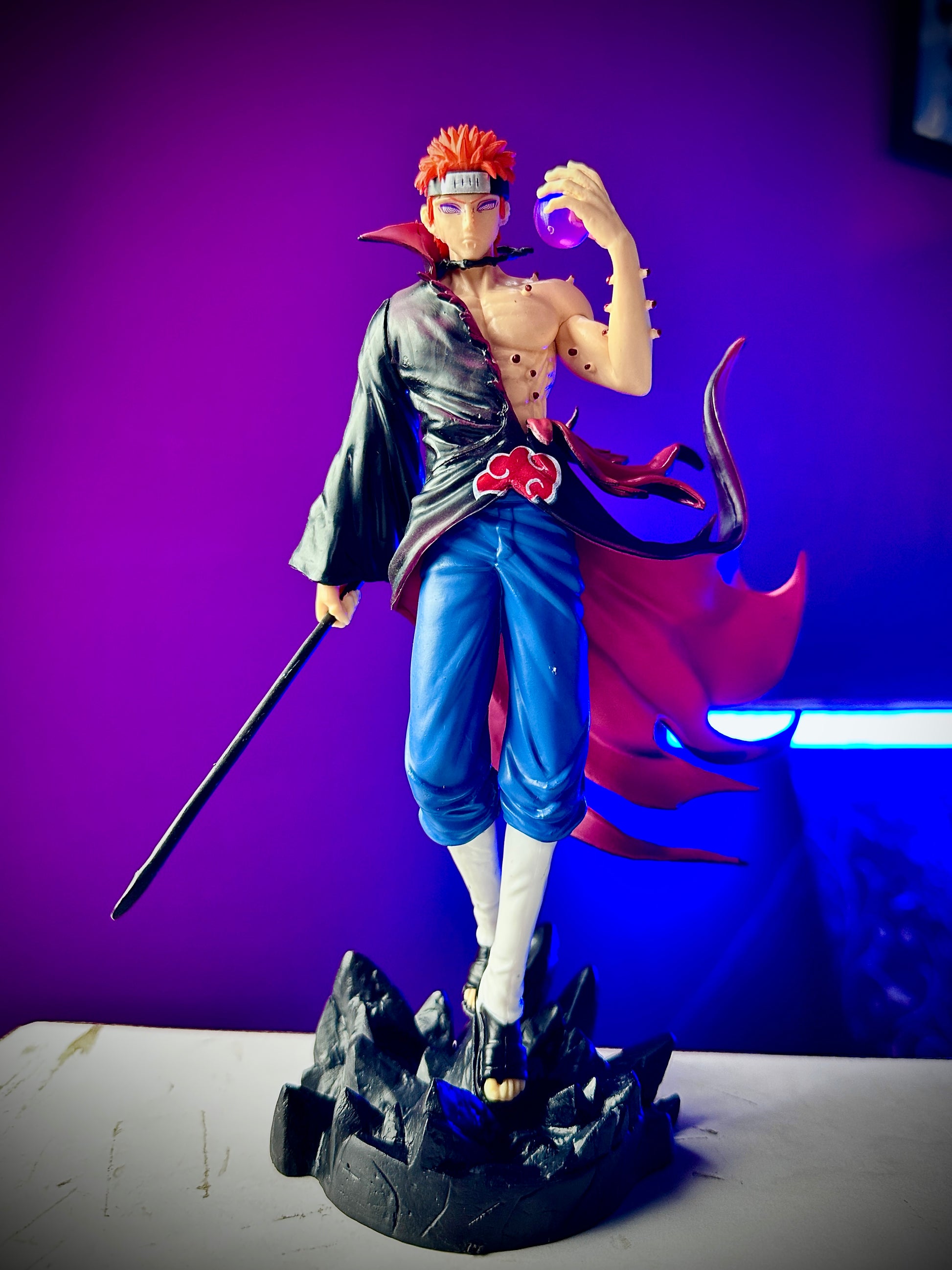 Naruto Shippuden Pain figure 22 CM anime collectible statue.