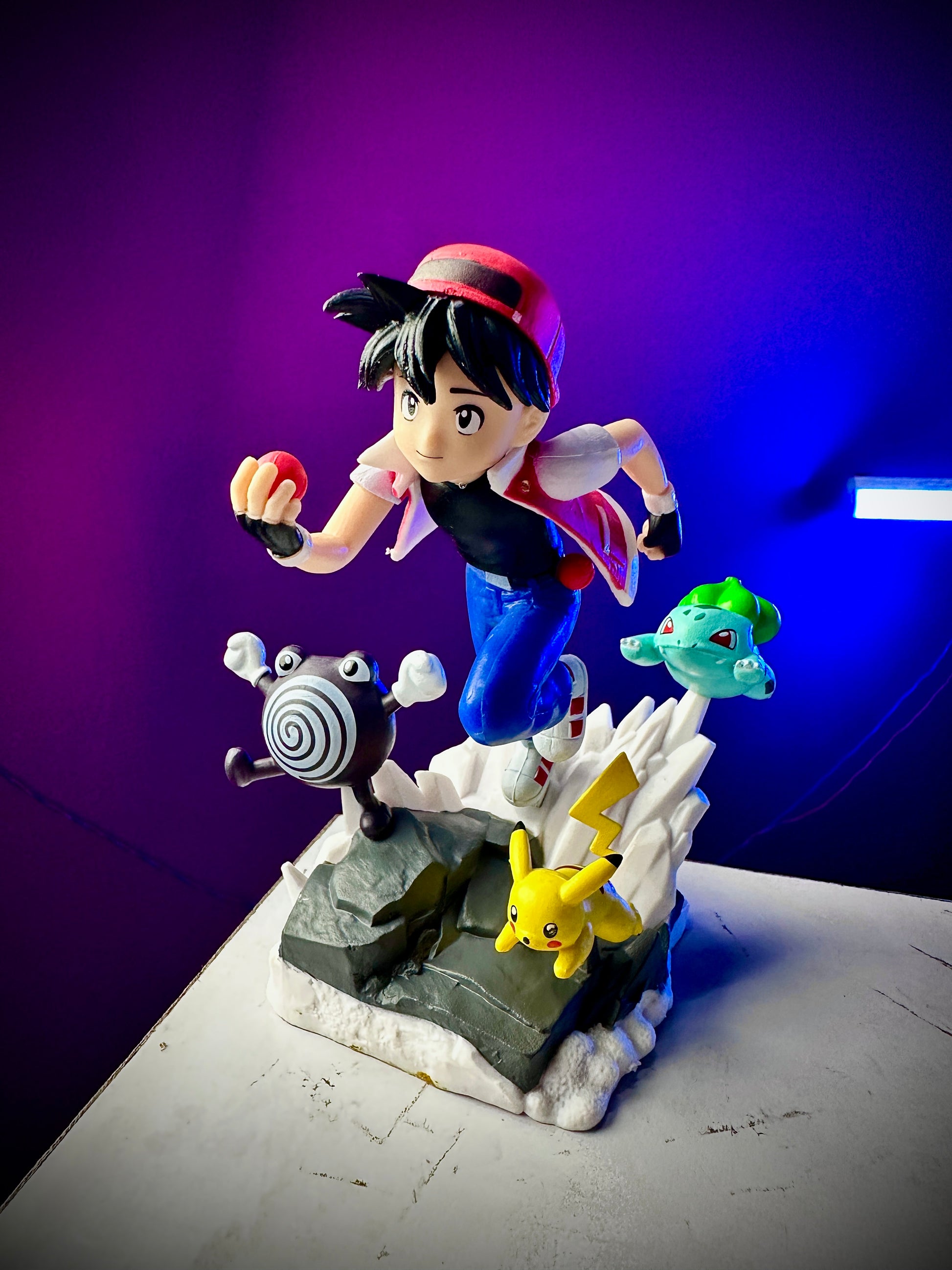 Pokemon Ash Ketchum with Pikachu collectible figure 15cm