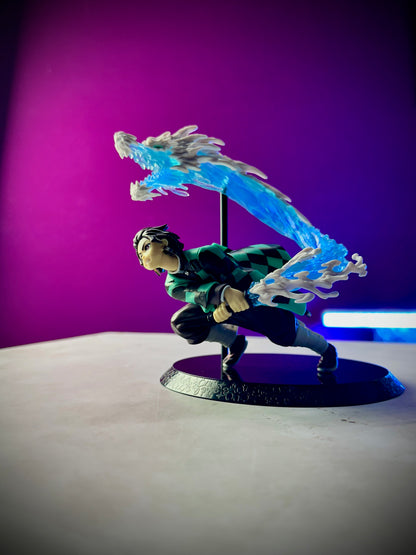 Tanjiro Kamado water breathing dragon effect figure 18.5cm