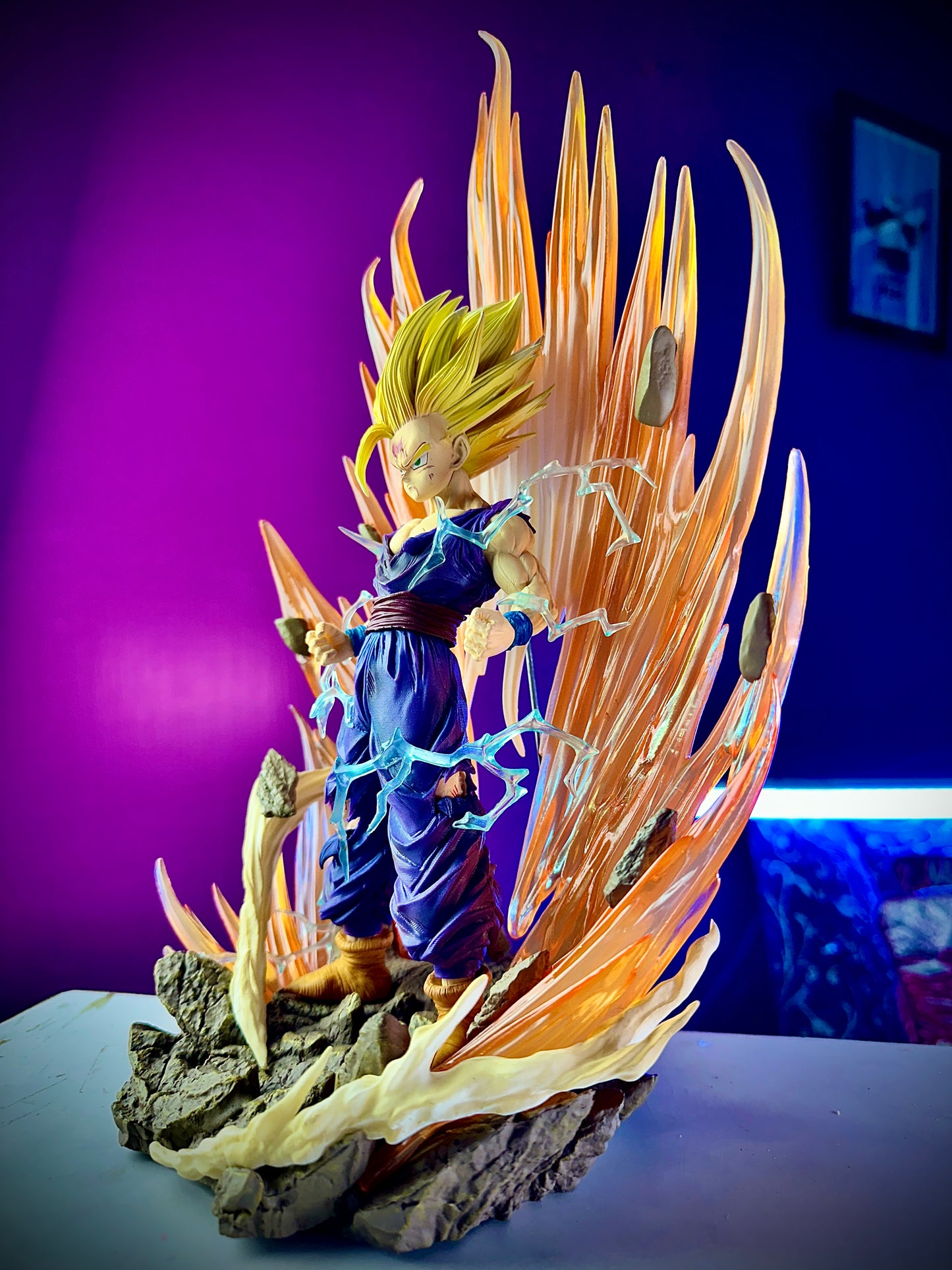 Gohan SS2 Battle Aura Statue – 38CM Premium PVC Figure