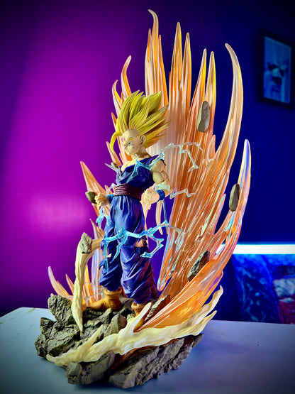 Gohan SS2 Battle Aura Statue – 38CM Premium PVC Figure