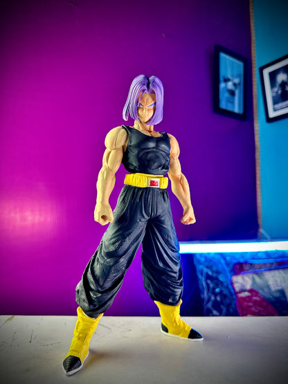 Detailed Super Saiyan Trunks collectible figure for fans
