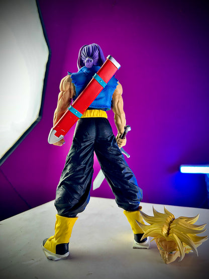 Dragon Ball Z Trunks premium display figure with back sheath